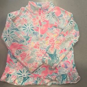 Lilly Pulitzer Unicorn Zip